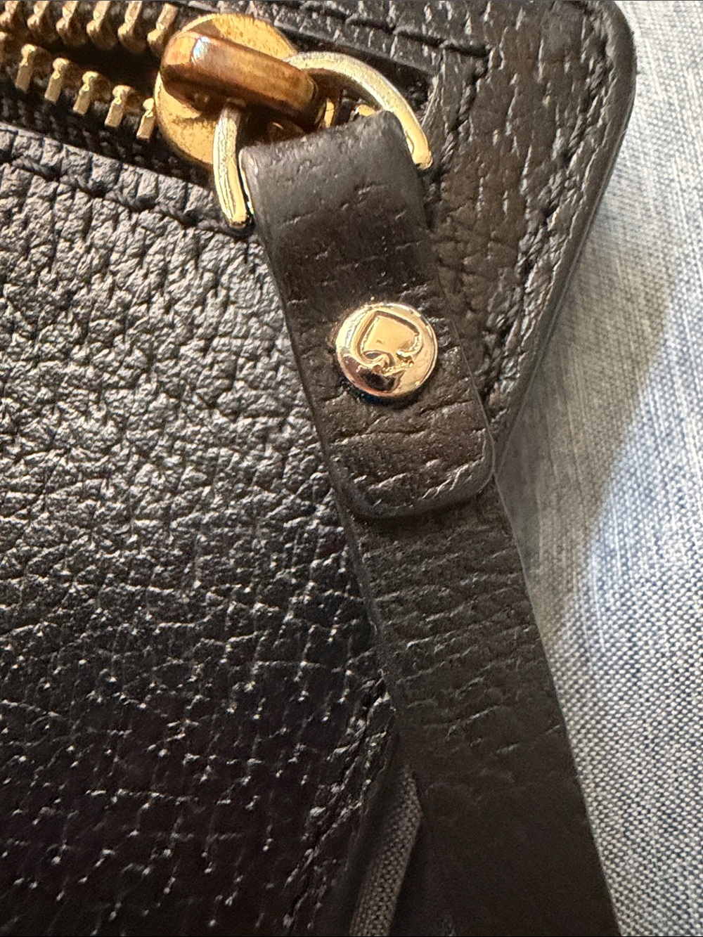 kate spade black wallet (low start) - Picture 6 of 6